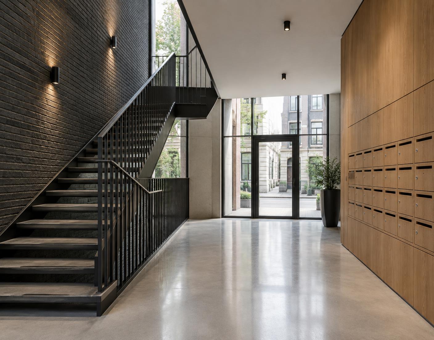 Immeubles — Immeuble — entrée