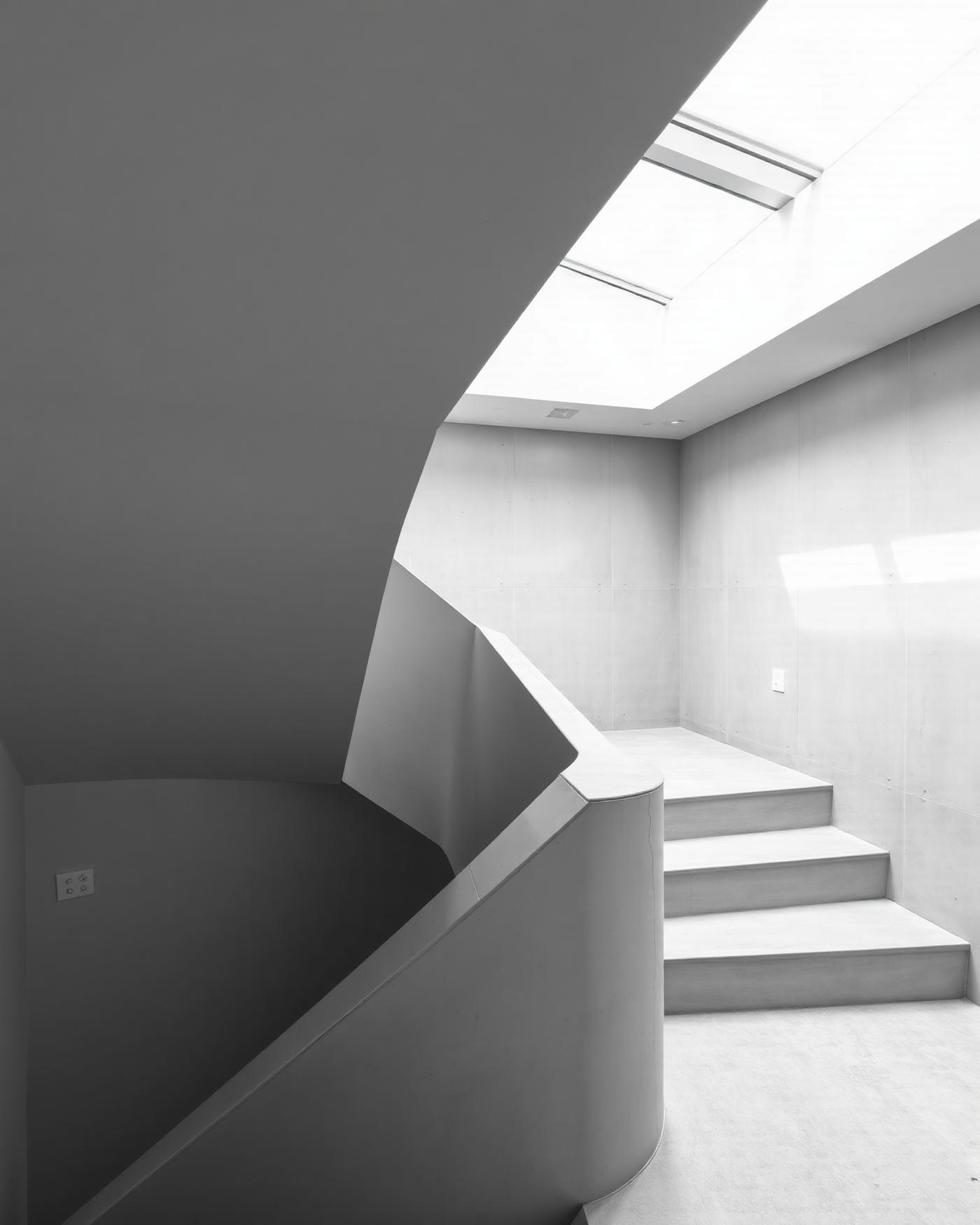 Intérieurs sur mesure — Escalier sculptural